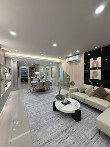 Rumah Bandar untuk Dijual di Pekan Dengkil (Dengkil) - Ustazah Aina - Living Room - PropertyGuru.com.my