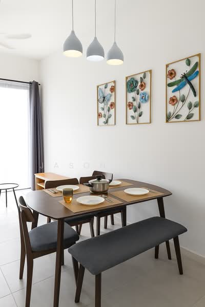 Service Residence for Rent at Laurel Residence - Jason Lee - Dining Room - PropertyGuru.com.my