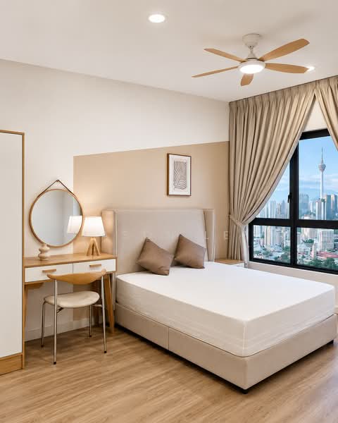 Servis Apartment untuk Disewa di Sunway Belfield - Jason Lee - Bedroom - PropertyGuru.com.my