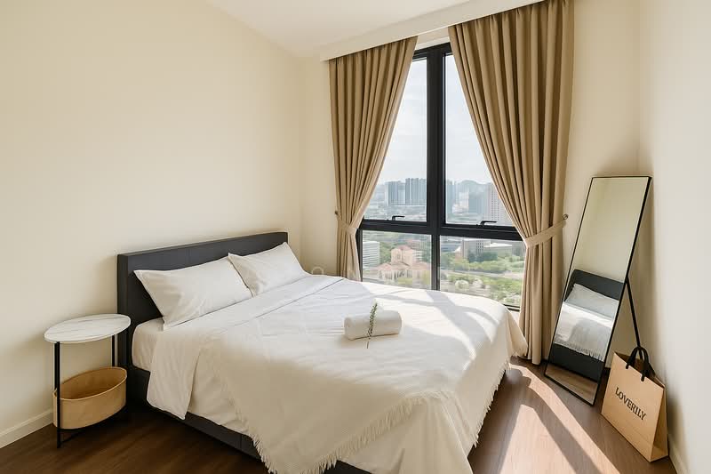 Servis Apartment untuk Disewa di NOVUM - Jason Lee - Bedroom - PropertyGuru.com.my