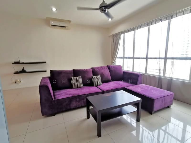 Servis Apartment untuk Disewa di Birch Regency @ Penang Times Square - Chris Teoh - Living Room - PropertyGuru.com.my