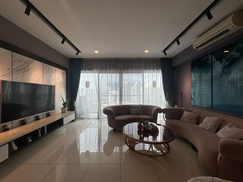 Condominium for Sale at Residensi 22 - David Lai - Living Room - PropertyGuru.com.my