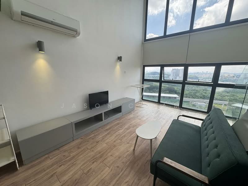Servis Apartment untuk Dijual di Sky Park - Jason Chiam - Living Room - PropertyGuru.com.my