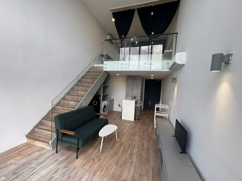 Servis Apartment untuk Dijual di Sky Park - Jason Chiam - Living Room - PropertyGuru.com.my
