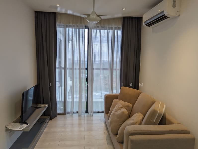 Servis Apartment untuk Dijual di Sky Park - Jason Chiam - Living Room - PropertyGuru.com.my
