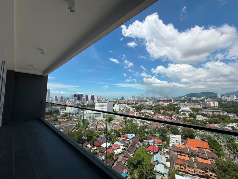 Kondominium untuk Disewa di Codrington Residence - Alex Lim - Balcony - PropertyGuru.com.my