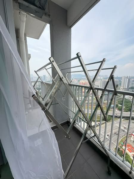 Service Residence for Rent at Serviced Residence @ Razak City Residences (RC Residences) - Max Chong - Balcony - PropertyGuru.com.my