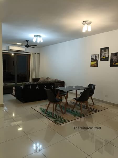 Kondominium untuk Disewa di Oasis 2 Residence - Tharrsha. T - Living Room - PropertyGuru.com.my
