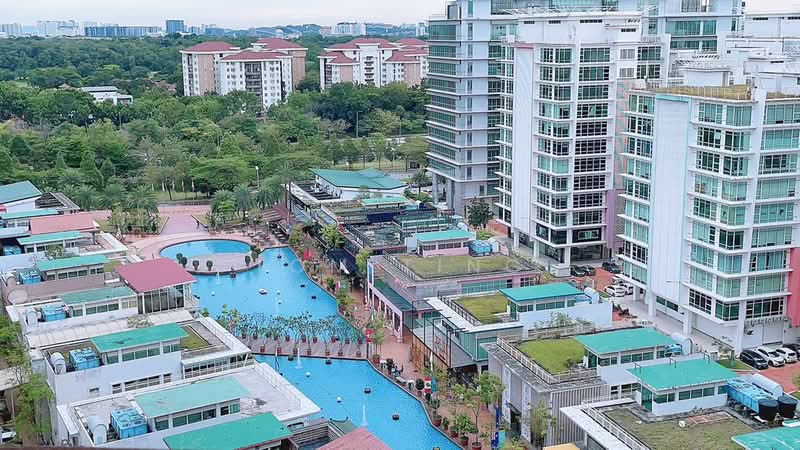 Servis Apartment untuk Disewa di Oasis Serviced Suites @ Oasis Ara Damansara - Tom Ting - Pool - PropertyGuru.com.my