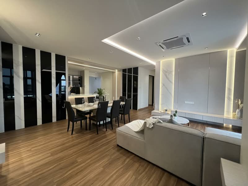 Service Residence for Sale at The Corliss Residence @ The NorthBank - Jimmyy Chin - Living Room - PropertyGuru.com.my