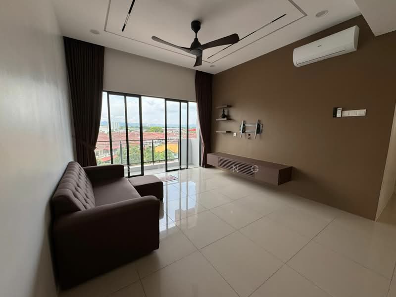 Kondominium untuk Disewa di Glisten Hill @ Juru - Simon Ng - Living Room - PropertyGuru.com.my