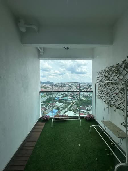 Service Residence for Rent at Silk Sky - Amy Low - Balcony - PropertyGuru.com.my