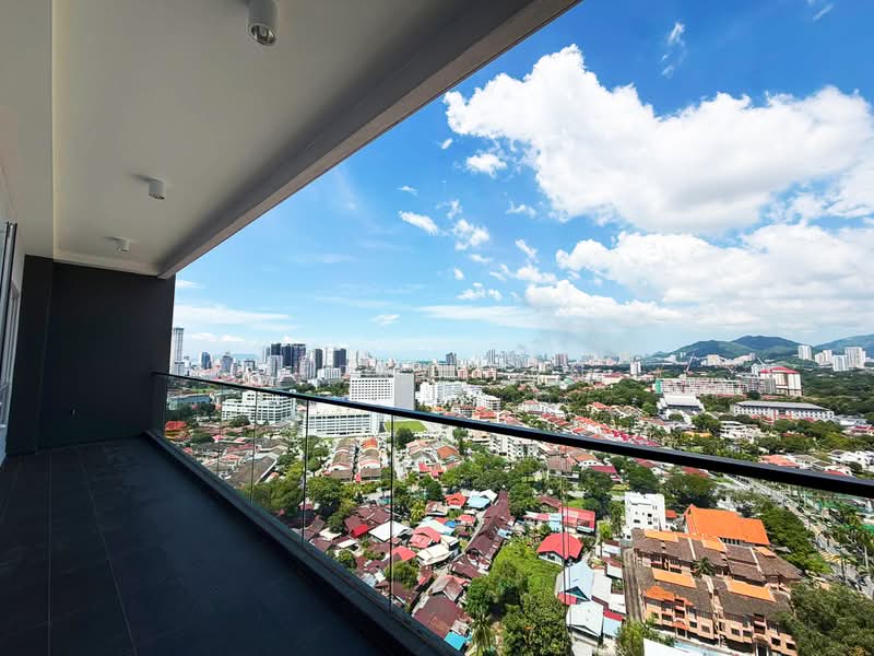 Kondominium untuk Disewa di Codrington Residence - Jerry Tan - Balcony - PropertyGuru.com.my