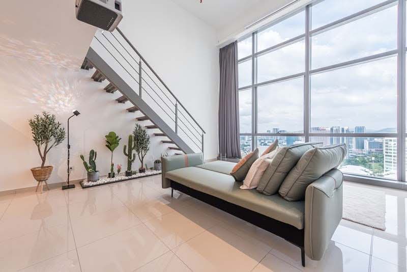 Service Residence for Rent at Pinnacle Petaling Jaya - Joe Chan - Living Room - PropertyGuru.com.my