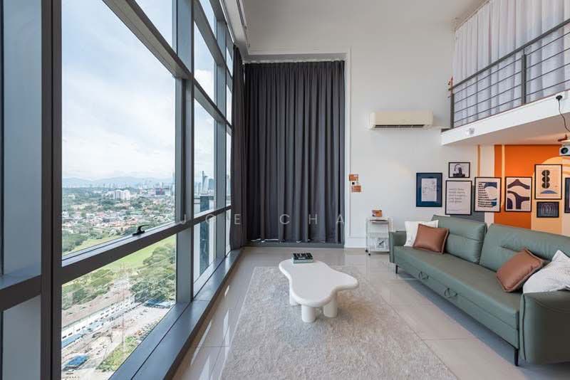 Service Residence for Rent at Pinnacle Petaling Jaya - Joe Chan - Living Room - PropertyGuru.com.my