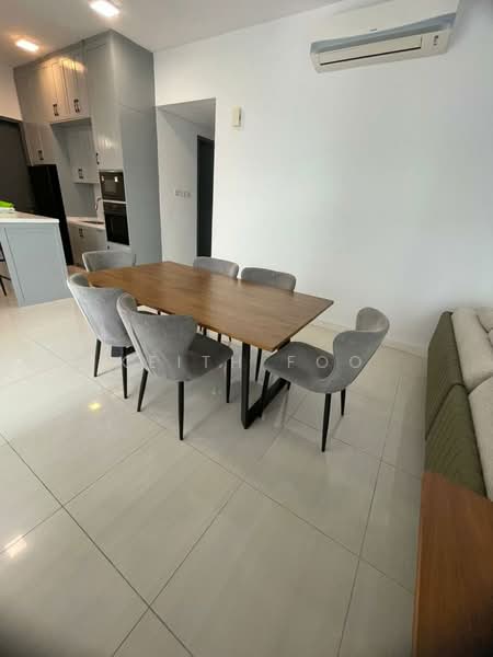 Kondominium untuk Disewa di One Cochrane Residence - Keith Foo - Dining Room - PropertyGuru.com.my