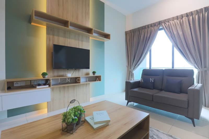 Service Residence for Rent at Ong Kim Wee Residence - Sinclair Tan - Living Room - PropertyGuru.com.my