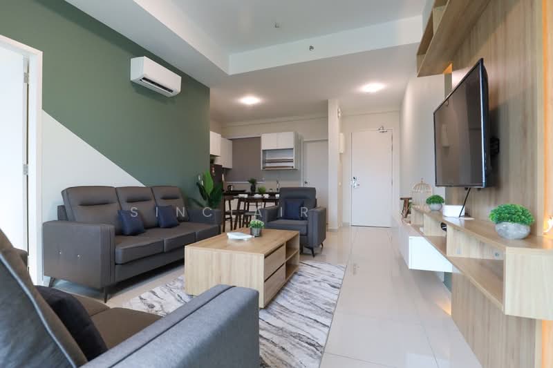 Service Residence for Rent at Ong Kim Wee Residence - Sinclair Tan - Living Room - PropertyGuru.com.my