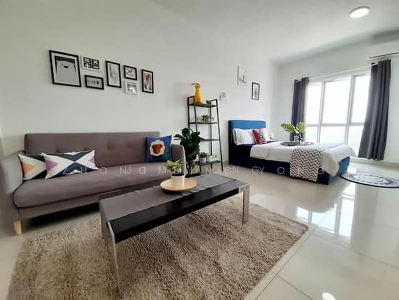 Service Residence for Rent at Galleria Equine Park - Zhong Ling Yong - Living Room - PropertyGuru.com.my