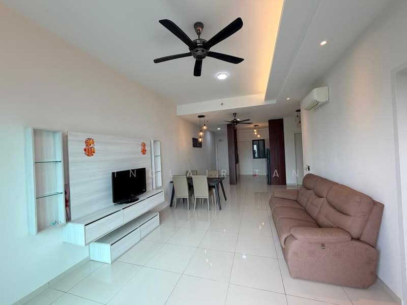 Service Residence for Rent at Ong Kim Wee Residence - Sinclair Tan - Living Room - PropertyGuru.com.my