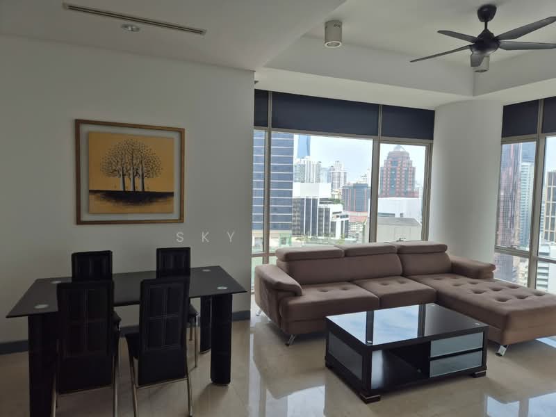 Service Residence for Sale at Pavilion Residences - Sky Chan - Living Room - PropertyGuru.com.my