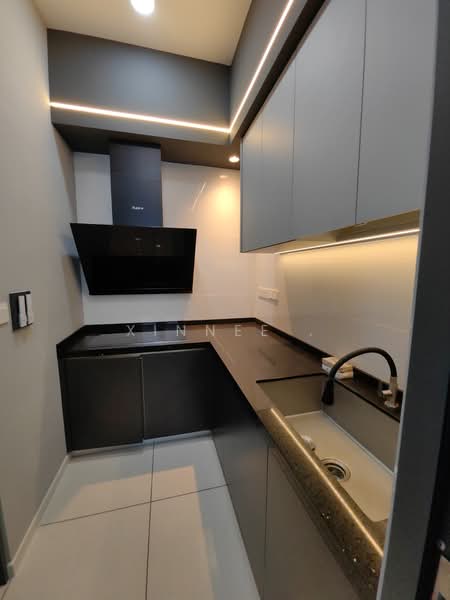 Kondominium untuk Disewa di Queens Residences Q2 @ Queens Waterfront - Xinnee . - Kitchen - PropertyGuru.com.my