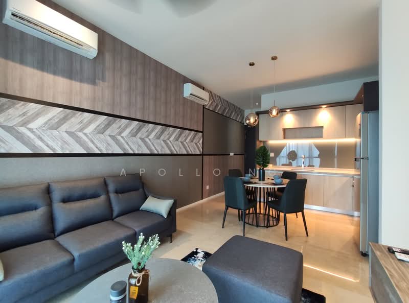 Servis Apartment untuk Disewa di 10 Stonor - Apollo Ng - Living Room - PropertyGuru.com.my