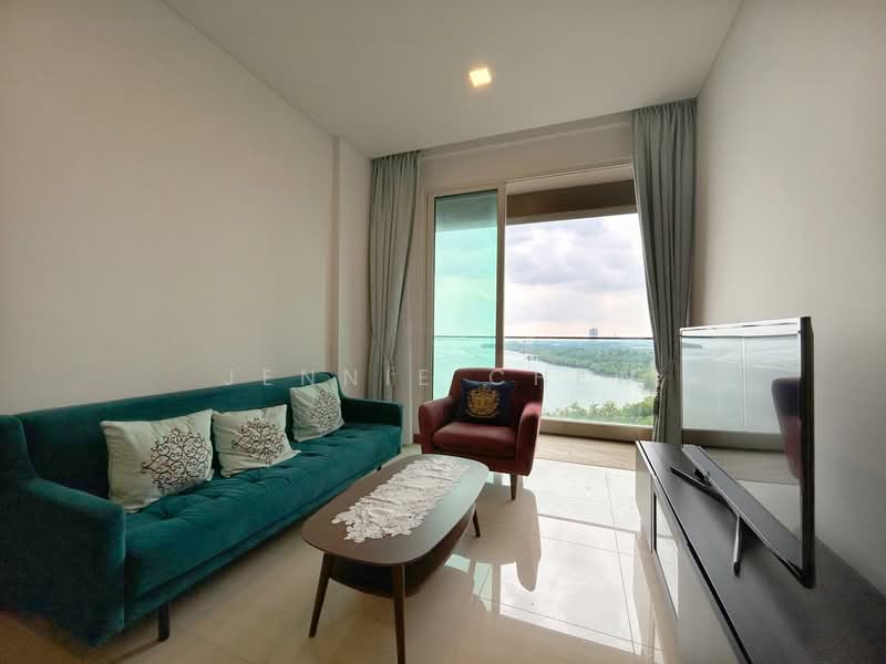 Servis Apartment untuk Dijual di Puteri Cove Residences - Jennie Chew - Living Room - PropertyGuru.com.my