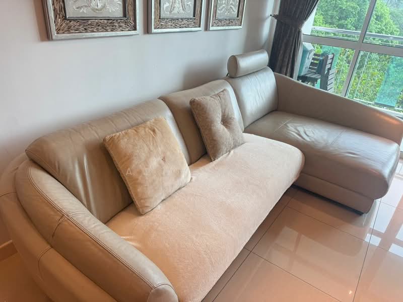 Kondominium untuk Disewa di Amaya Saujana - Abby Woo - Living Room - PropertyGuru.com.my