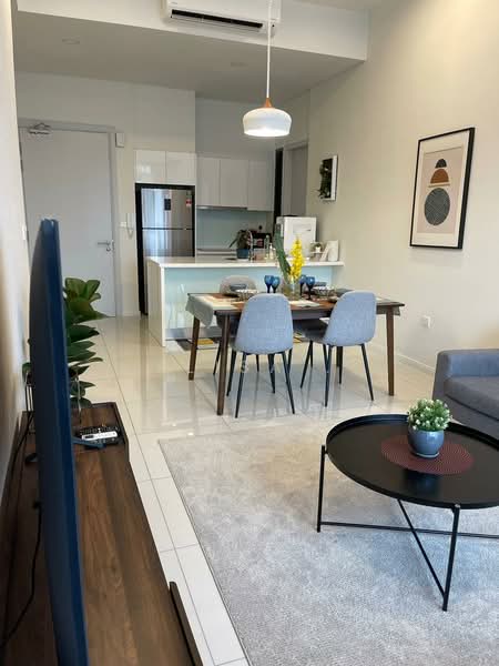Servis Apartment untuk Disewa di The Ridge - Elisa . - Living Room - PropertyGuru.com.my