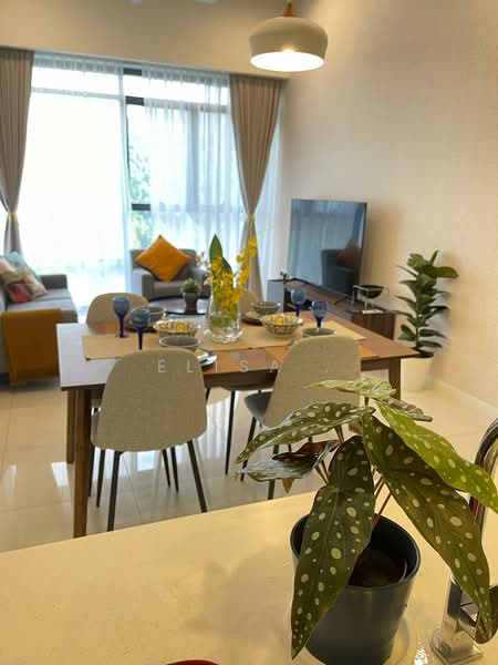Servis Apartment untuk Disewa di The Ridge - Elisa . - Living Room - PropertyGuru.com.my