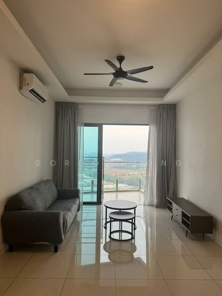 Kondominium untuk Disewa di Sky Condominium (Skyz Residence) - Gordon Tong - Living Room - PropertyGuru.com.my