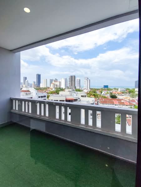 Kondominium untuk Disewa di Logan Residency (Logan Mansion) - Andrew Chong - Balcony - PropertyGuru.com.my