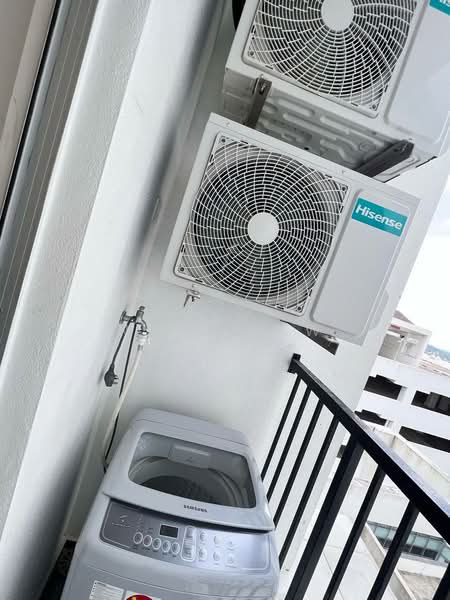 Servis Apartment untuk Disewa di Midas @ Seri Alam - Nick Low - Balcony - PropertyGuru.com.my
