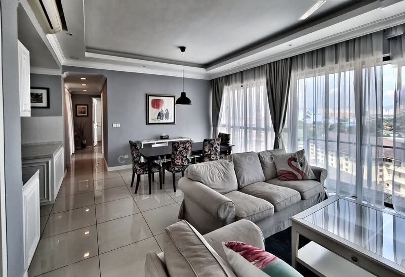Service Residence for Sale at Setia SKY Residences - Camie Hoo - Living Room - PropertyGuru.com.my