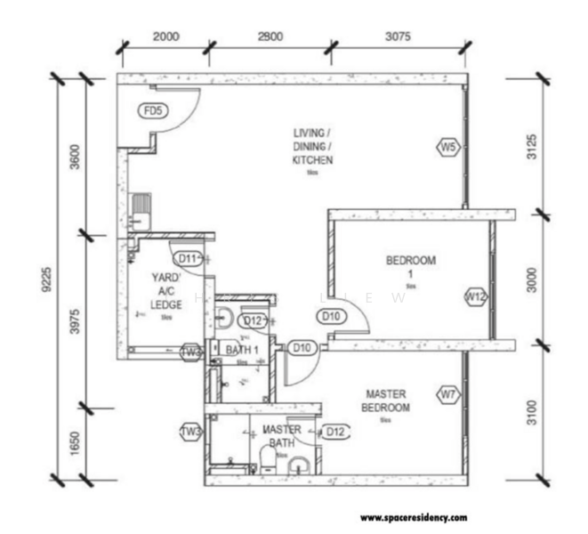 Servis Apartment untuk Disewa di Space Residency - Chris Liew - PropertyGuru.com.my