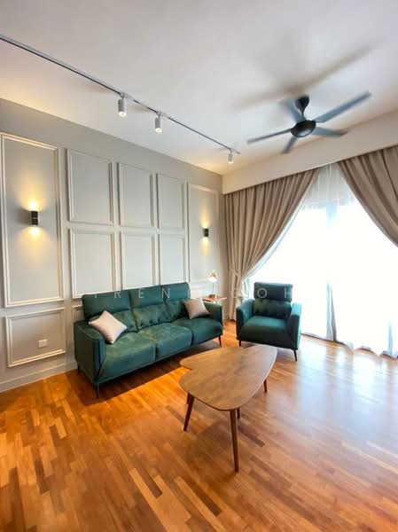 Service Residence for Sale at Straits Residences - Irene Goh - Living Room - PropertyGuru.com.my