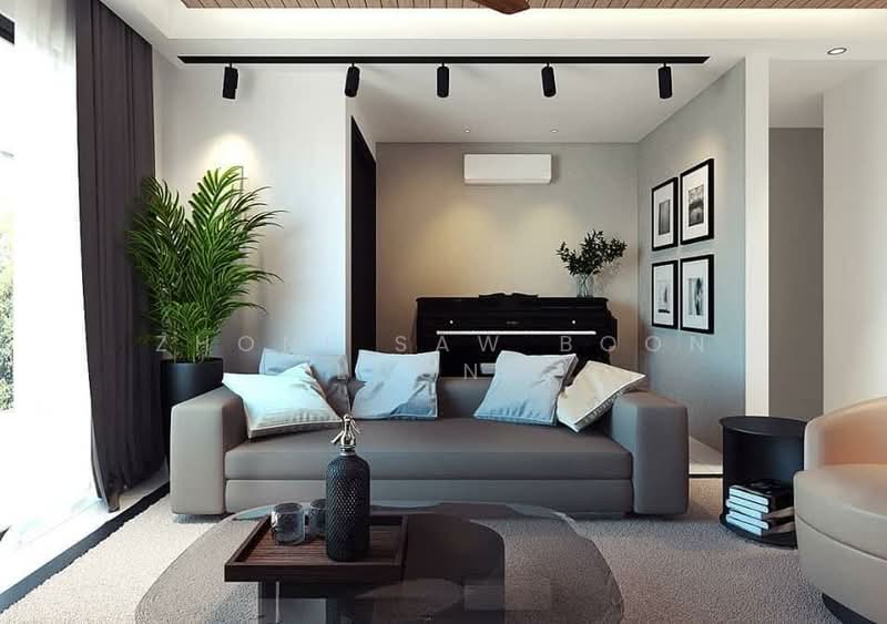 3-storey Terraced House for Sale in Relau (Sungai Ara) - Zhonl Saw Boon Loong - Living Room - PropertyGuru.com.my