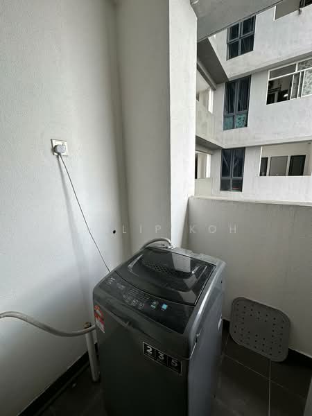 Service Residence for Rent at Silk Sky - Philip Koh - Balcony - PropertyGuru.com.my