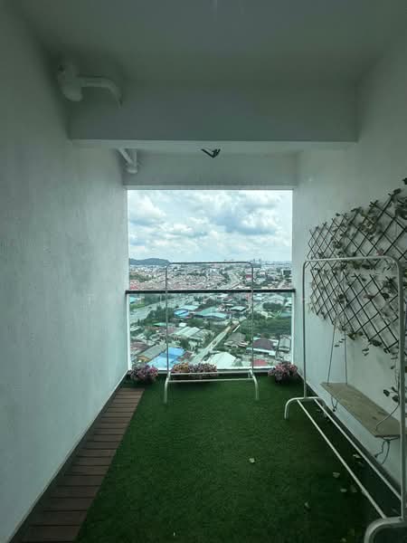 Service Residence for Rent at Silk Sky - Philip Koh - Balcony - PropertyGuru.com.my