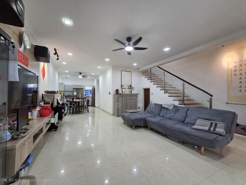 Rumah Teres 3 Tingkat untuk Dijual di Taman Taming Indah 2 (Bandar Sungai Long) - David Wan - Living Room - PropertyGuru.com.my
