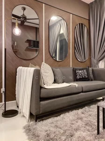 Service Residence for Rent at Pinnacle Sri Petaling - Mico Wong - Living Room - PropertyGuru.com.my