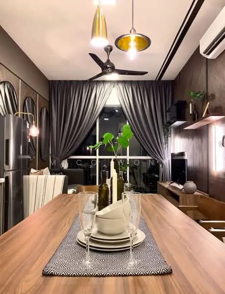 Service Residence for Rent at Pinnacle Sri Petaling - Mico Wong - Dining Room - PropertyGuru.com.my