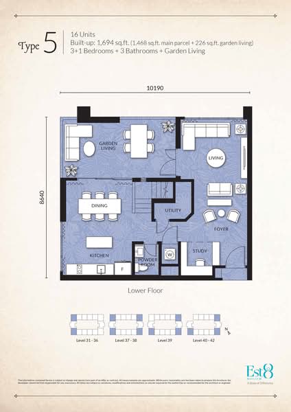 Service Residence for Sale at Residensi Estetik 8 (est8) - KEVIN LEE - PropertyGuru.com.my