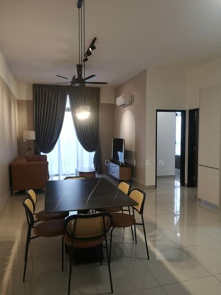 Servis Apartment untuk Disewa di Twin Tower Residence - Tom Chian - Living Room - PropertyGuru.com.my