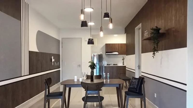 Kondominium untuk Disewa di Riverville Residences - Mico Wong - Dining Room - PropertyGuru.com.my