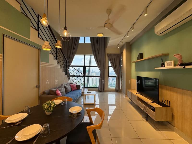 Servis Apartment untuk Dijual di Arte Mont Kiara - Azli Ibrahim - Living Room - PropertyGuru.com.my