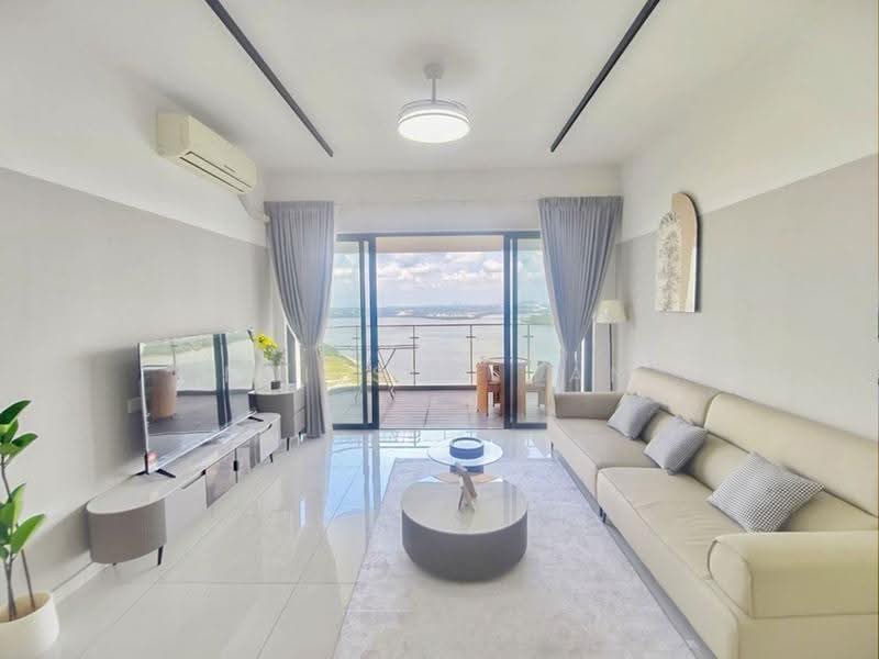 Kondominium untuk Dijual di Lovell @ Country Garden Danga Bay - Neilson Tan - Living Room - PropertyGuru.com.my