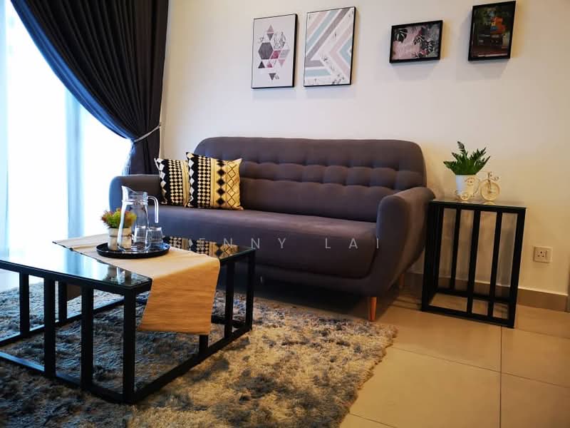 Service Residence for Sale at KL Gateway Residences - Kenny Lai - Living Room - PropertyGuru.com.my