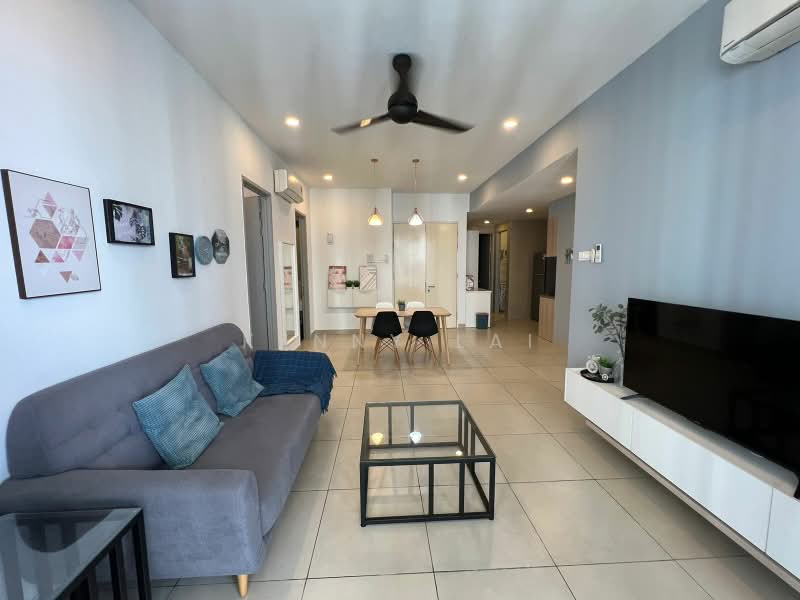 Service Residence for Sale at KL Gateway Residences - Kenny Lai - Living Room - PropertyGuru.com.my